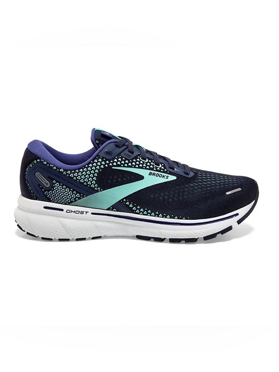 Brooks Shoes - Brooks Ghost 14 Running Athletic Shoes 446 Peacoat/Yucca/Navy